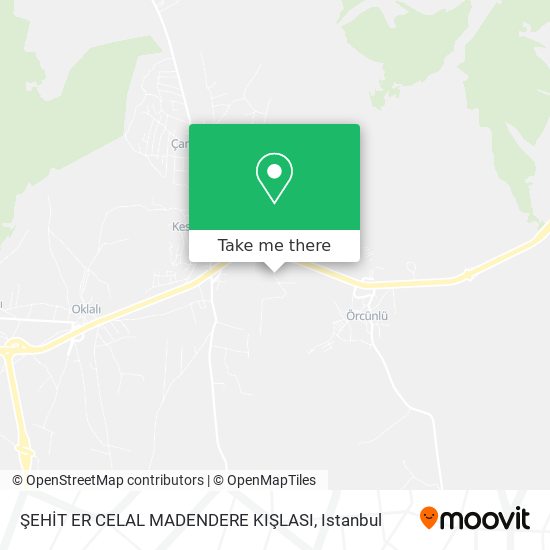 ŞEHİT ER CELAL MADENDERE KIŞLASI map