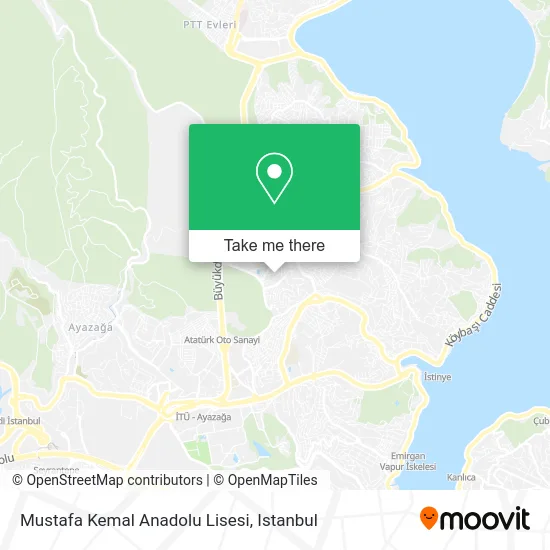 Mustafa Kemal Anadolu Lisesi map