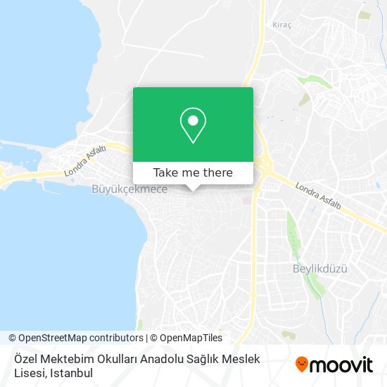 Özel Mektebim Okulları Anadolu Sağlık Meslek Lisesi map