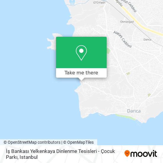 İş Bankası Yelkenkaya Dinlenme Tesisleri - Çocuk Parkı map