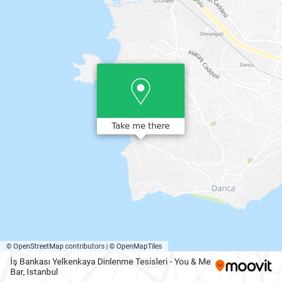 İş Bankası Yelkenkaya Dinlenme Tesisleri - You & Me Bar map
