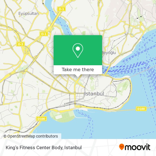 King's Fitness Center Body map