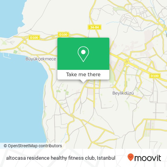 altocasa residence healthy fitness club map