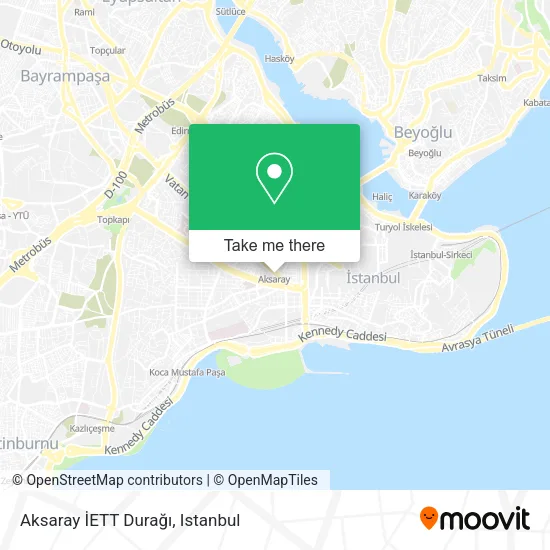 Aksaray İETT Durağı map