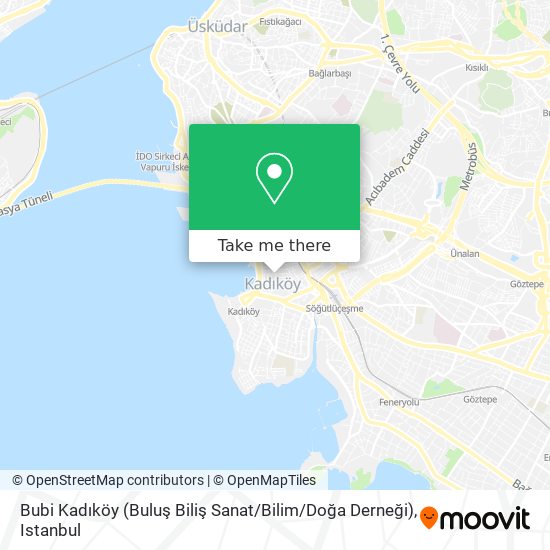 Bubi Kadıköy (Buluş Biliş Sanat / Bilim / Doğa Derneği) map
