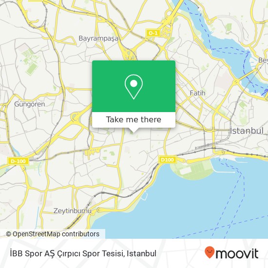 İBB Spor AŞ Çırpıcı Spor Tesisi map