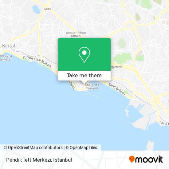 Pendik İett Merkezi map