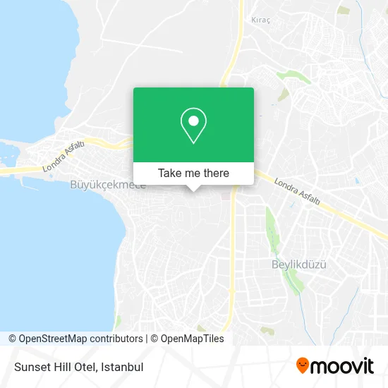 Sunset Hill Otel map