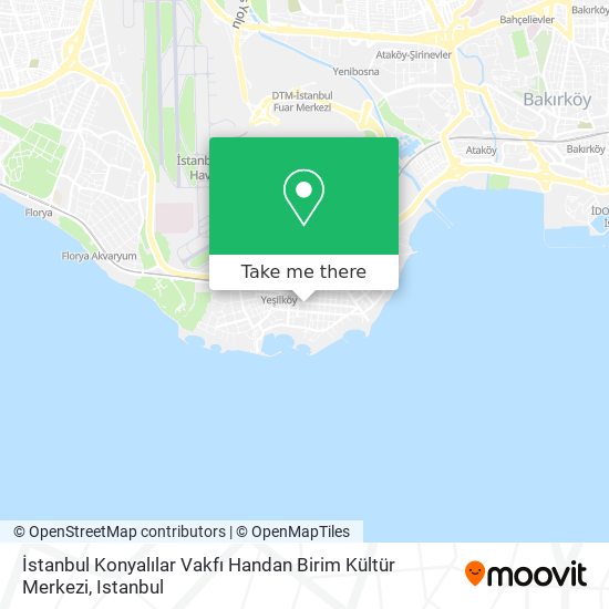 İstanbul Konyalılar Vakfı Handan Birim Kültür Merkezi map