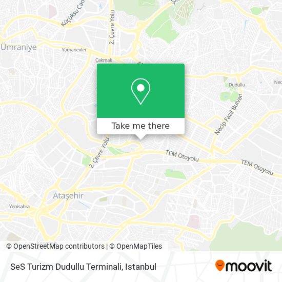 SeS Turizm Dudullu Terminali map
