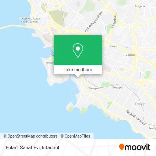 Fular't Sanat Evi map