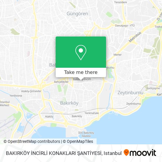 BAKIRKÖY İNCİRLİ KONAKLARI ŞANTİYESİ map