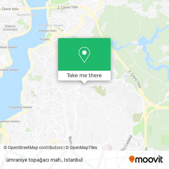 ümraniye topağacı mah. map