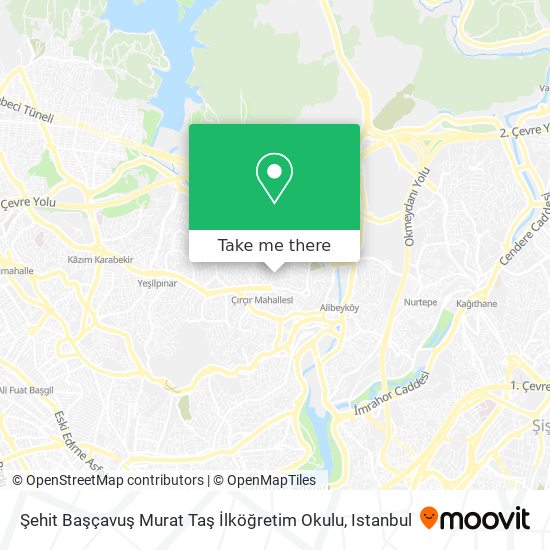 Şehit Başçavuş Murat Taş İlköğretim Okulu map
