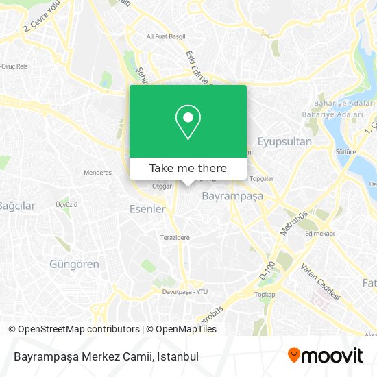 Bayrampaşa Merkez Camii map