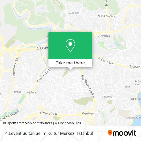 4.Levent Sultan Selim Kültür Merkezi map