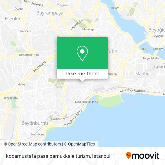 kocamustafa pasa pamukkale turizm map