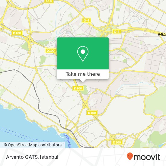 Arvento GATS map