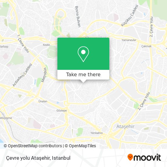 Çevre yolu Ataşehir map