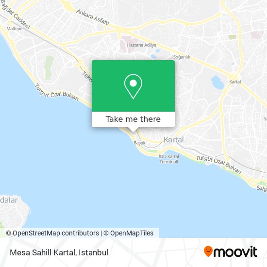 Mesa Sahill Kartal map