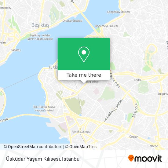 Üsküdar Yaşam Kilisesi map