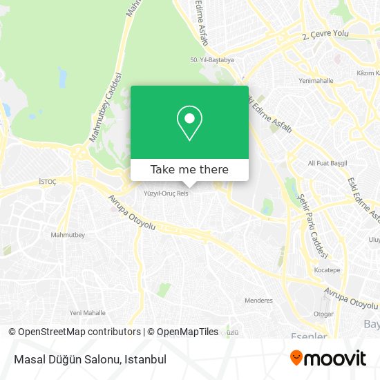 Masal Düğün Salonu map