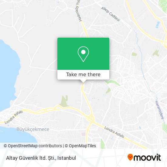 Altay Güvenlik ltd. Şti. map