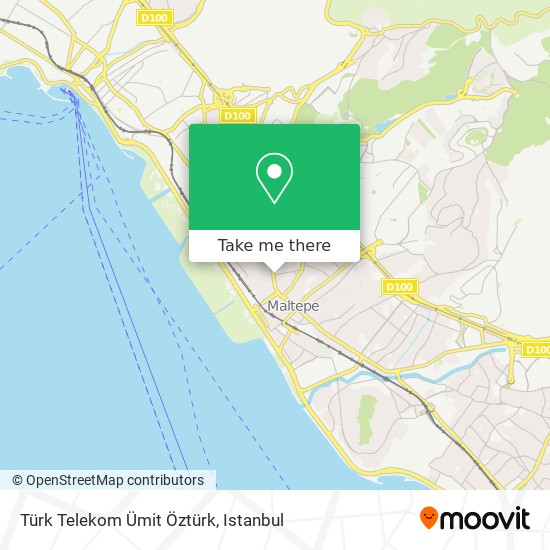 Türk Telekom Ümit Öztürk map