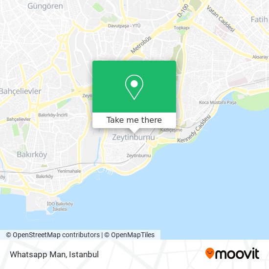 Whatsapp Man map