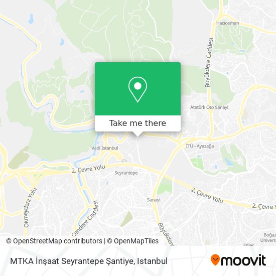 MTKA İnşaat Seyrantepe Şantiye map