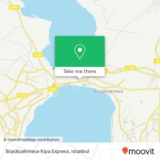 Büyükçekmece Kipa Express map