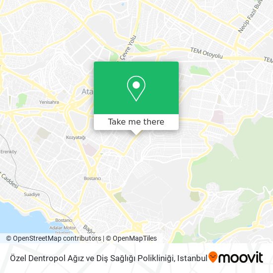 Özel Dentropol Ağız ve Diş Sağlığı Polikliniği map