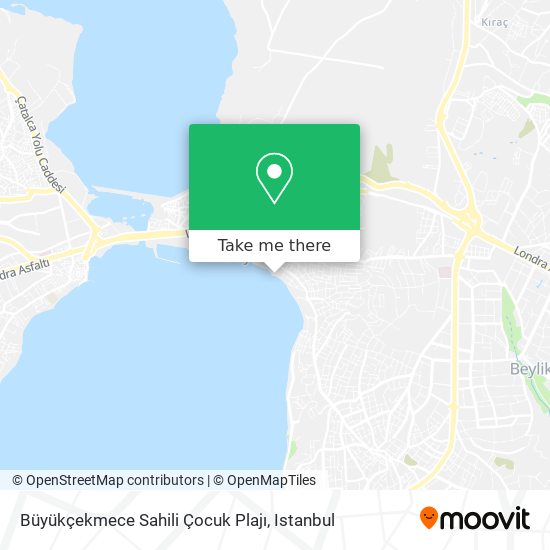 Büyükçekmece Sahili Çocuk Plajı map