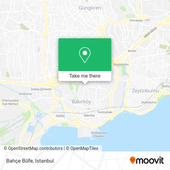 Bahçe Büfe map