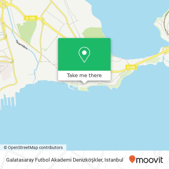 Galatasaray Futbol Akademi Denizköşkler map