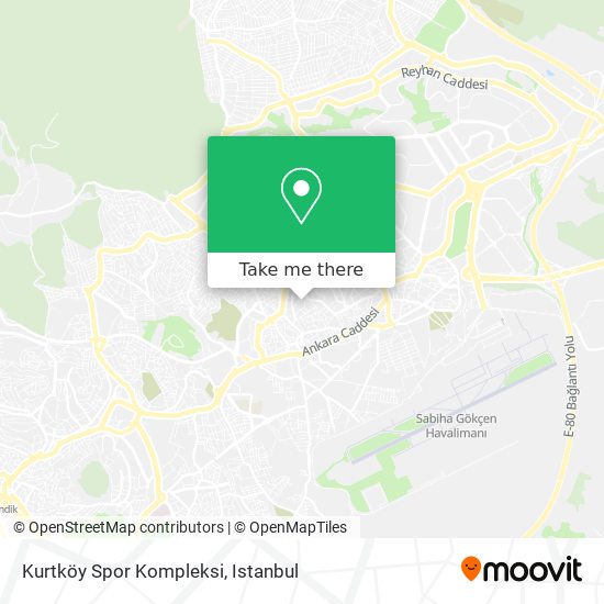 Kurtköy Spor Kompleksi map