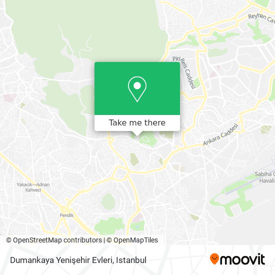Dumankaya Yenişehir Evleri map