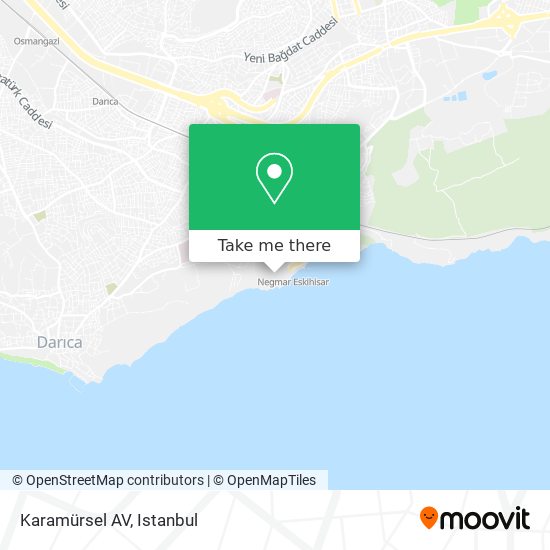 Karamürsel AV map