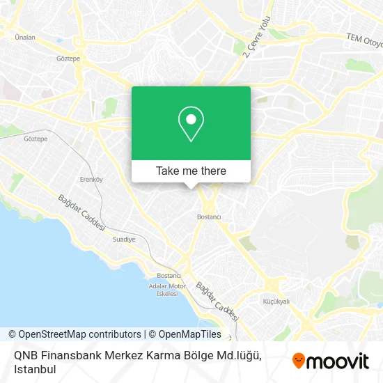 QNB Finansbank Merkez Karma Bölge Md.lüğü map