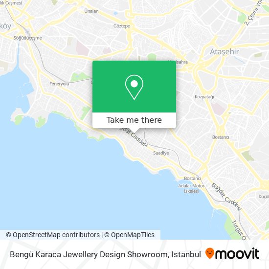 Bengü Karaca Jewellery Design Showroom map