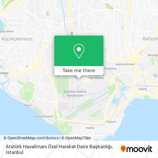 Atatürk Havalimanı Özel Harekat Daire Başkanlığı map