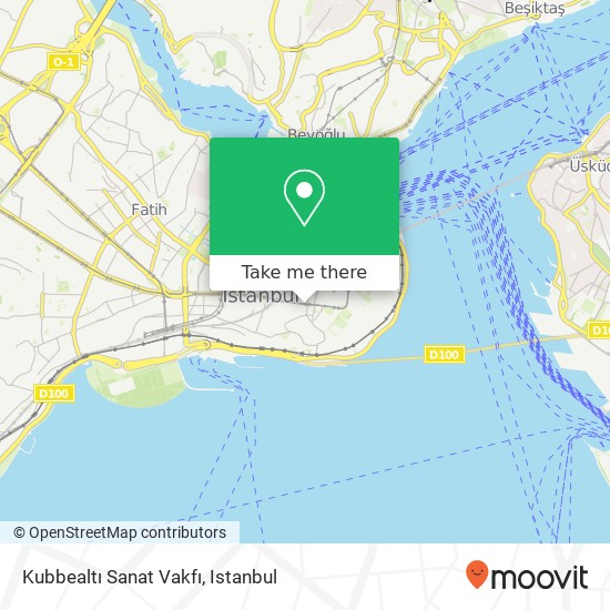 Kubbealtı Sanat Vakfı map