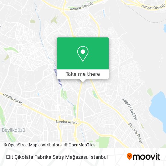 Elit Çikolata Fabrika Satış Mağazası map