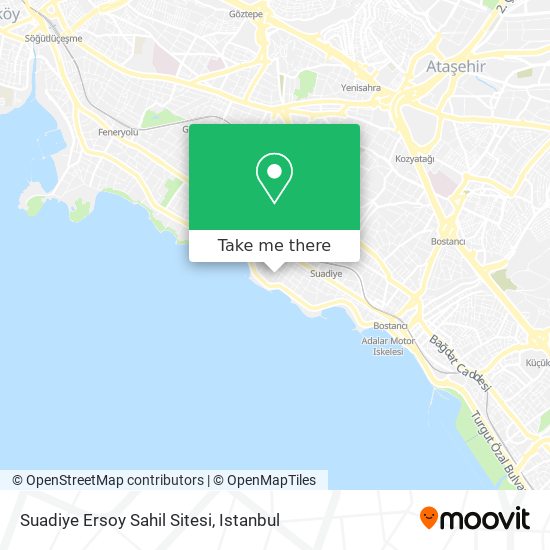 Suadiye Ersoy Sahil Sitesi map