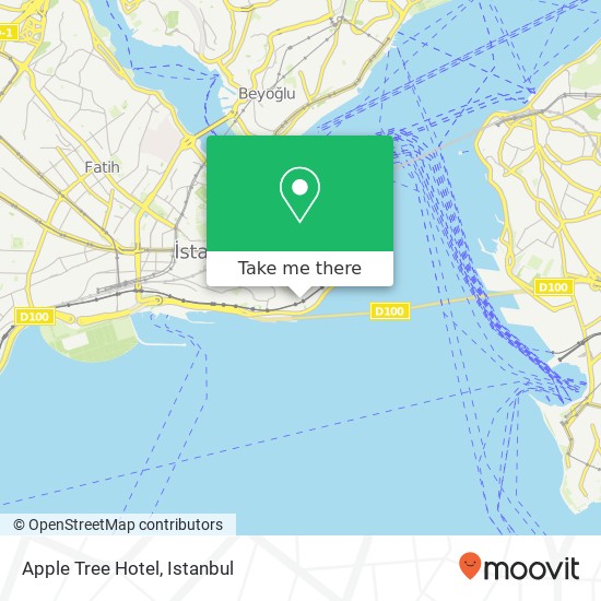 Apple Tree Hotel map