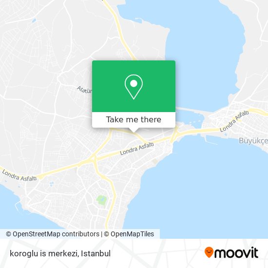 koroglu is merkezi map