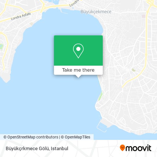 Büyükçrkmece Gölü map