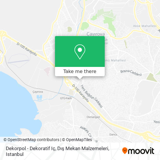 Dekorpol - Dekoratif Iç, Dış Mekan Malzemeleri map