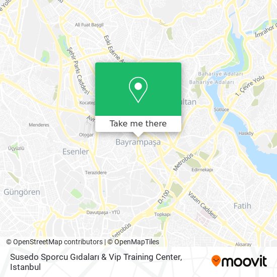 Susedo Sporcu Gıdaları & Vip Training Center map