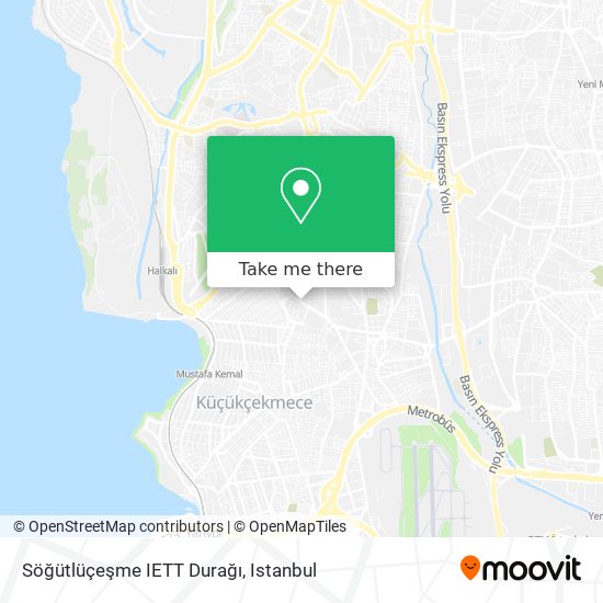 Söğütlüçeşme IETT Durağı map